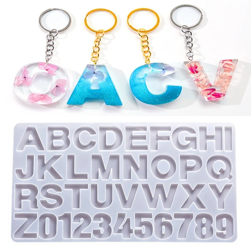 Alphabet Epoxy Resin Silicone  - Resin Art Alphabet review and price