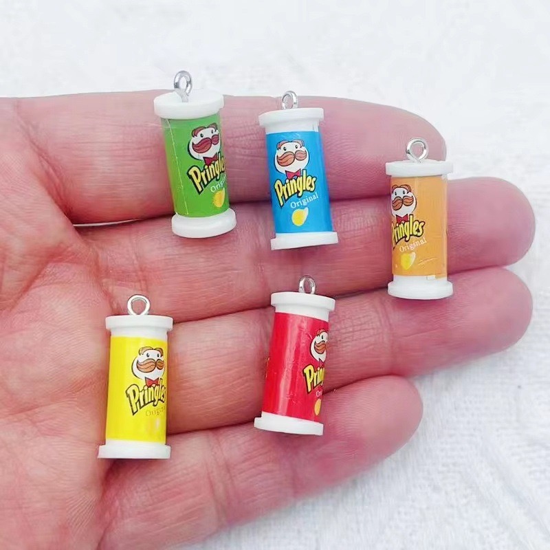 10pcs Simulation 3D Bucket Pot - Resin Art Pendant review and price