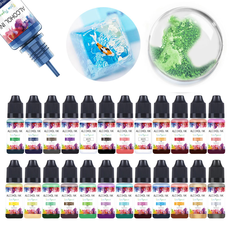 10ml Art Ink Alcohol Resin Pig - Resin Pigment Alcohol Ink review and price