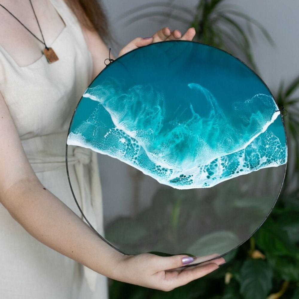 Ocean Scenery Ocean-Wave Wall  - Resin Art Easy review and price