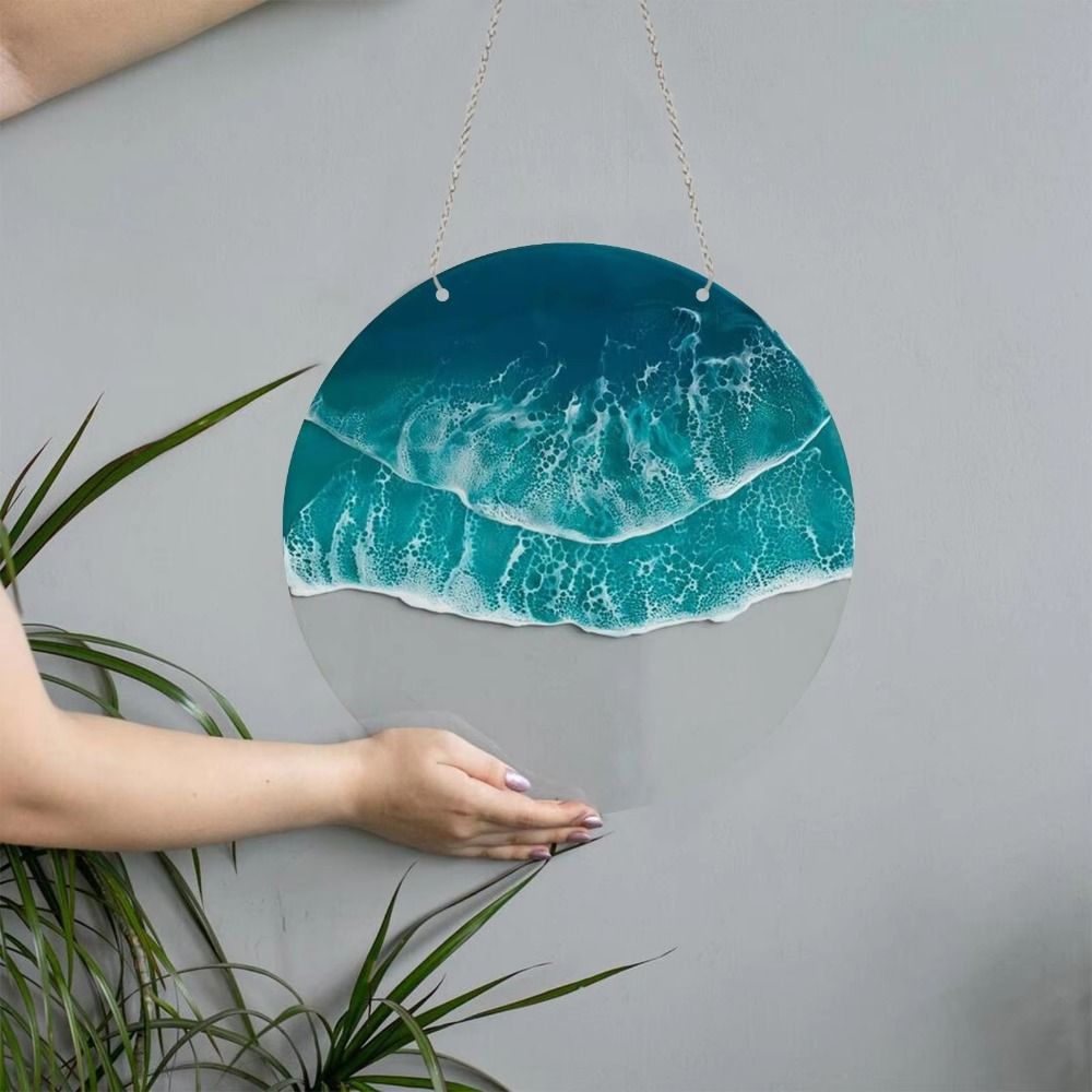Ocean Scenery Ocean-Wave Wall  - Resin Art Easy review and price