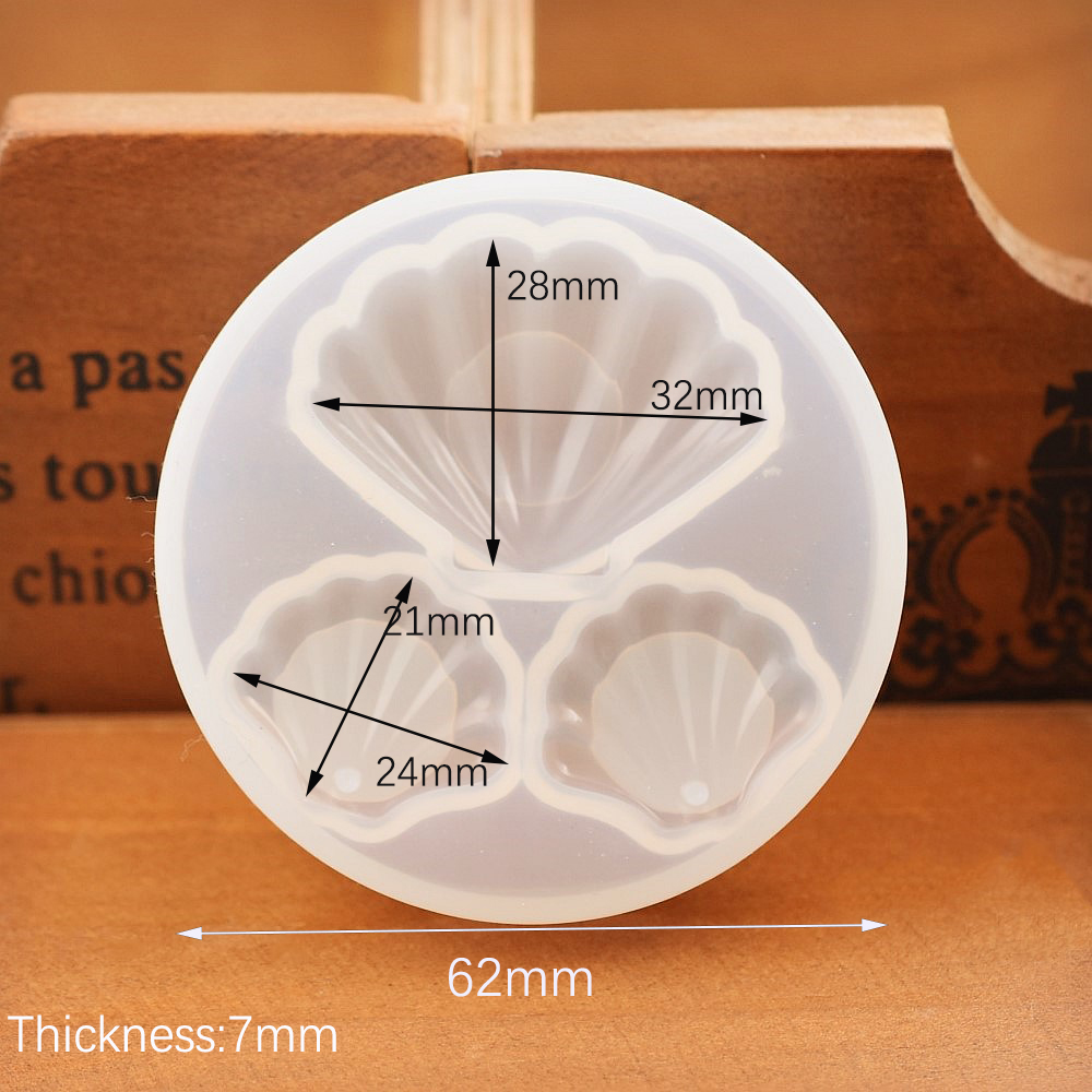 Shell Beads Pendant Silicone M - Silicone Mold Ocean review and price