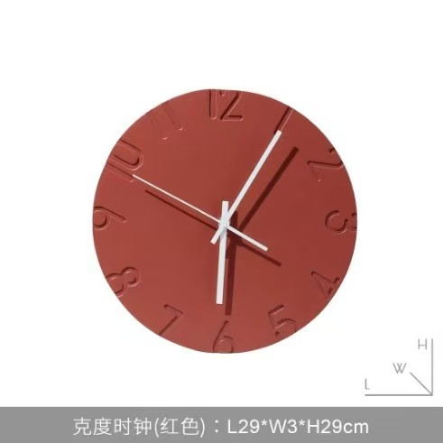 Nordic Creative Wall Clock - S - Resin Art Wall Clock review and price