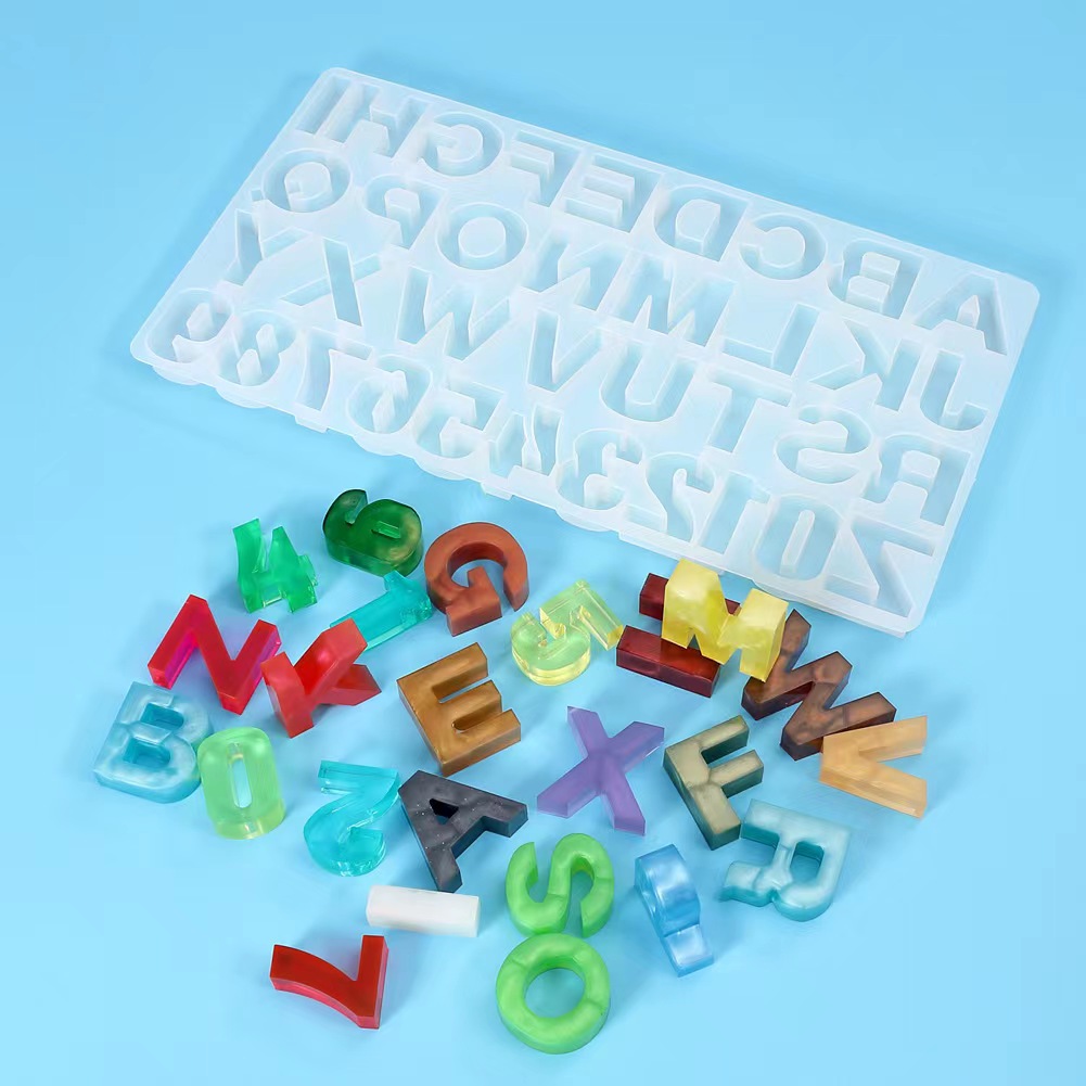 Home DIY Decor 1PC Crystal Epo - Resin Art Alphabet review and price