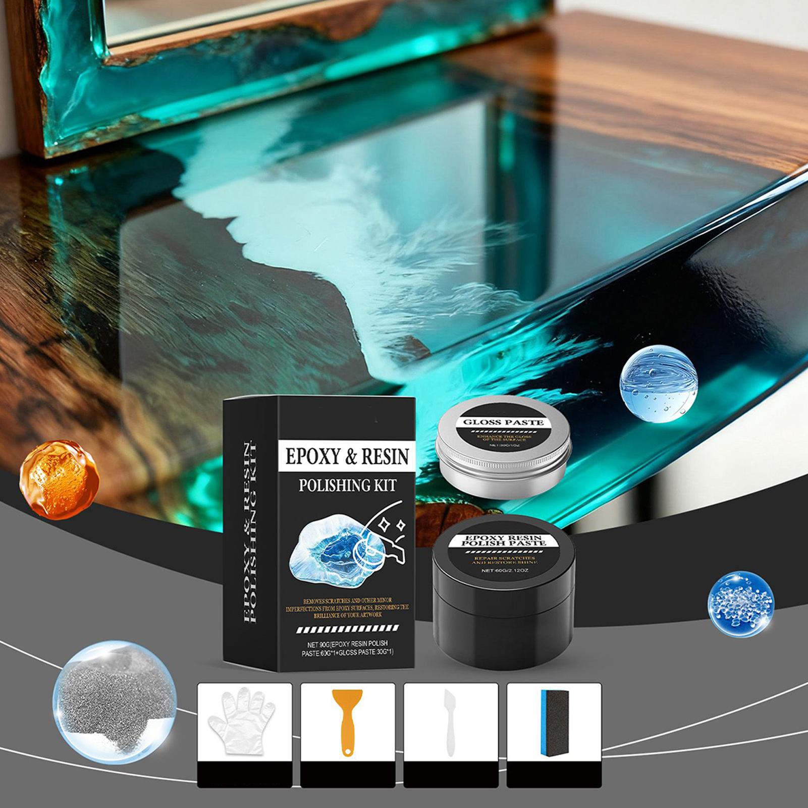 Epoxy Resin Polishing Kit - Cr - Resin Art Easy review and price
