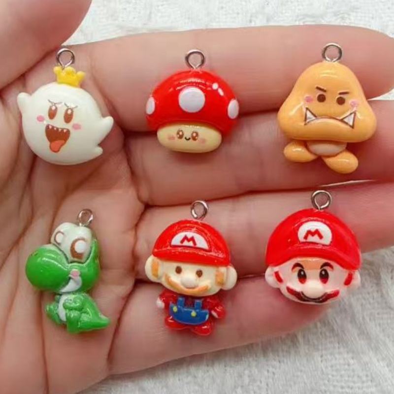 10pcs resin cartoon pendant, D - Resin Art Pendant review and price