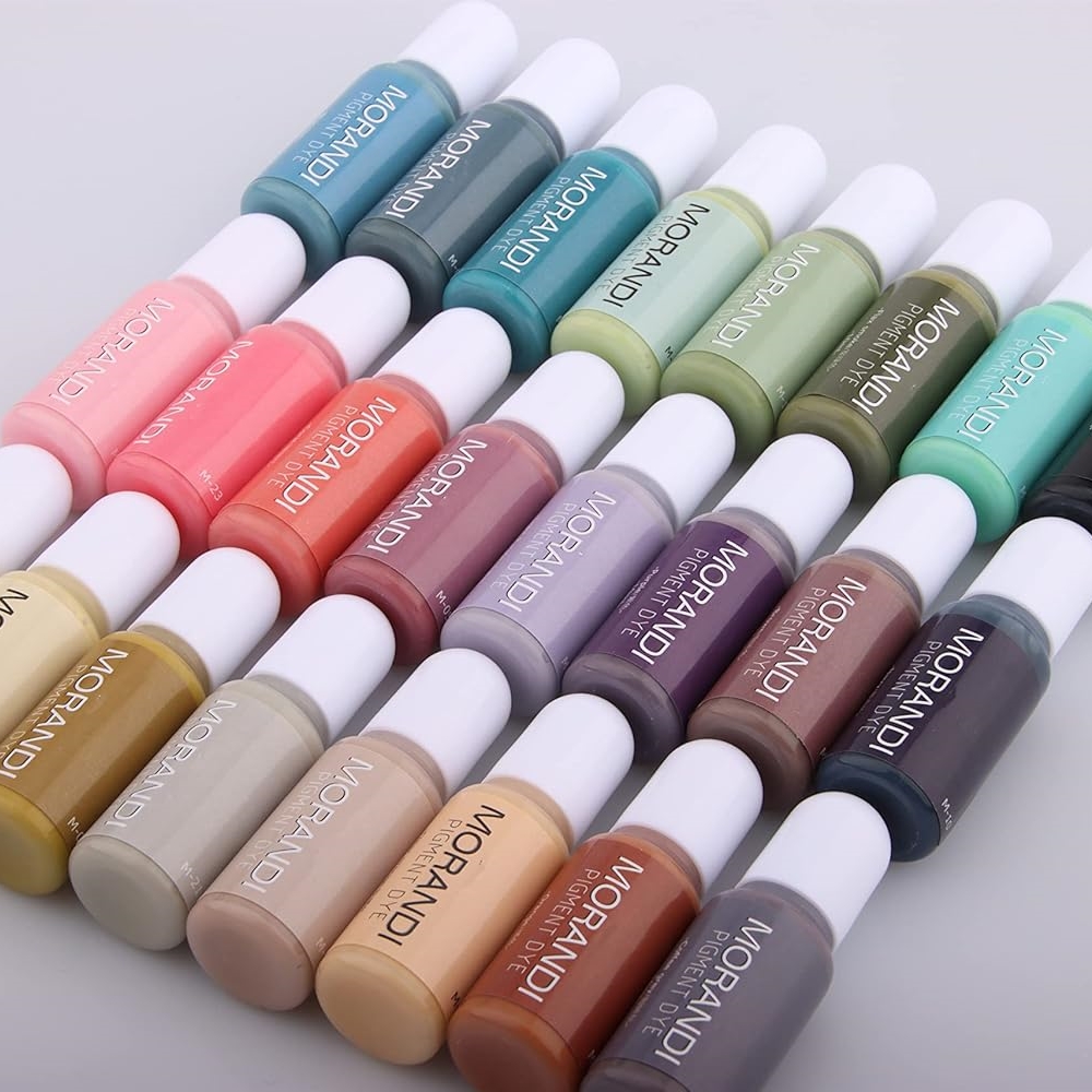24Colors Morandi Opaque Color  - Resin Pigment Alcohol Ink review and price