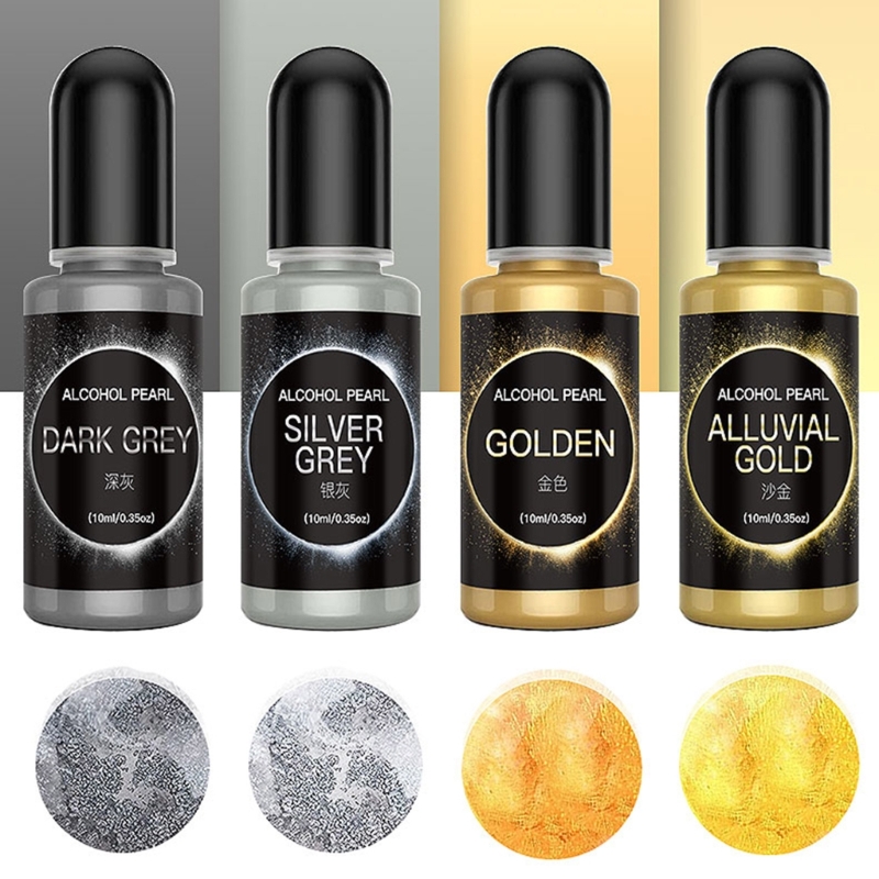 Metallic Pigment UV Resin Dye  - Resin Pigment Alcohol Ink review and price