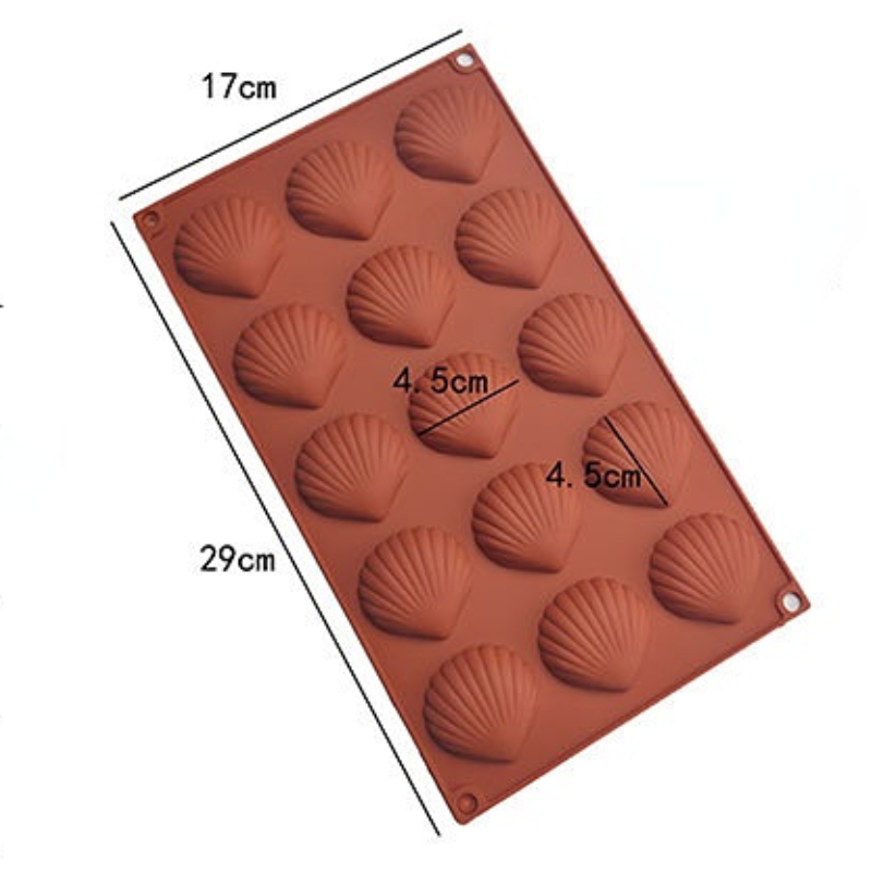 Food Grade Madeleine Cake Mold - Silicone Mold Ocean review and price