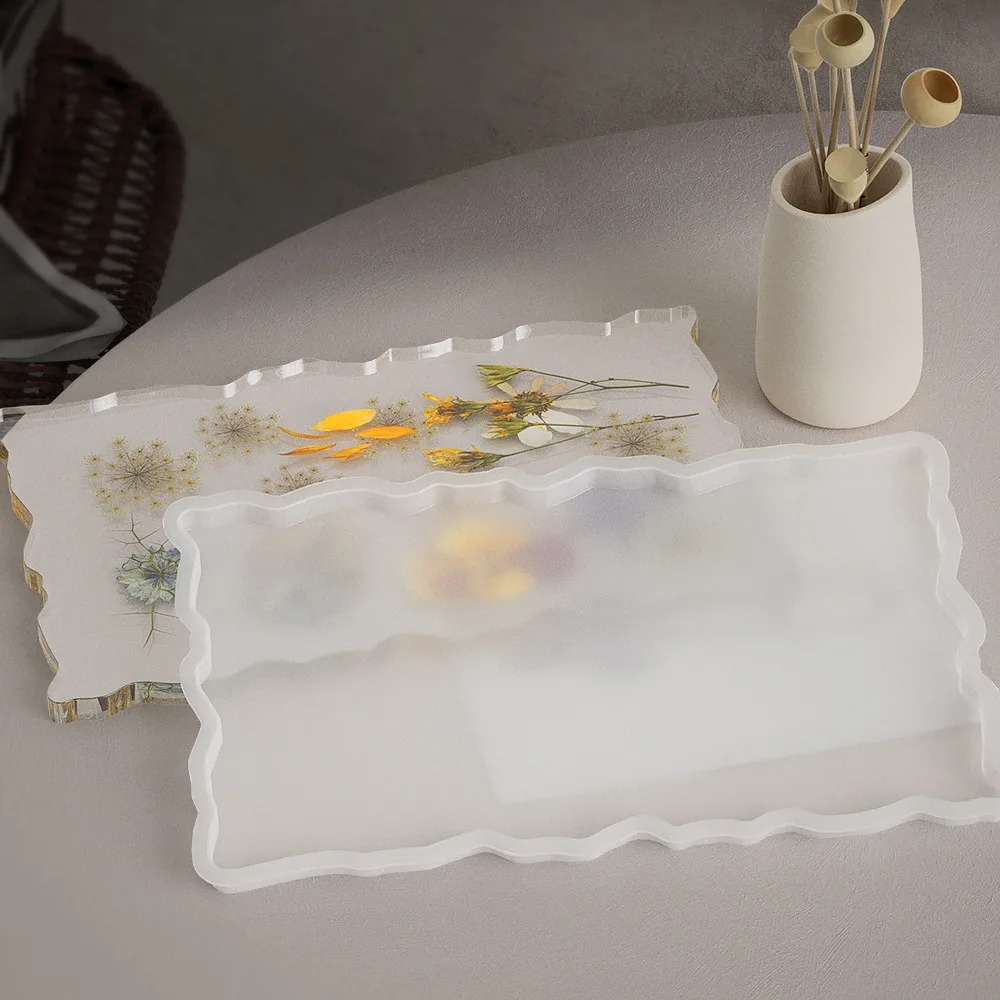 Tray Epoxy Resin Silicone Mold - Resin Art Supplies review and price