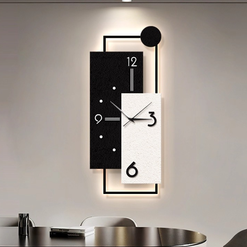 Luxury Living Room Wall Clock  - Resin Art Wall Clock review and price